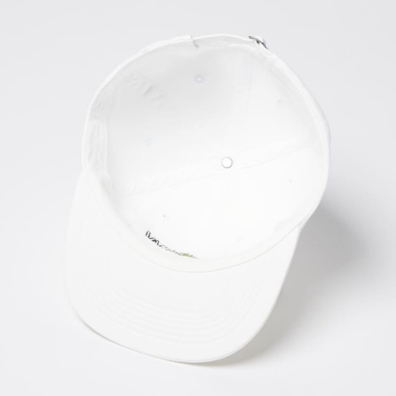 Men's Uniqlo The Message Ut (Cali Dewitt) Caps White | BXTV-04876