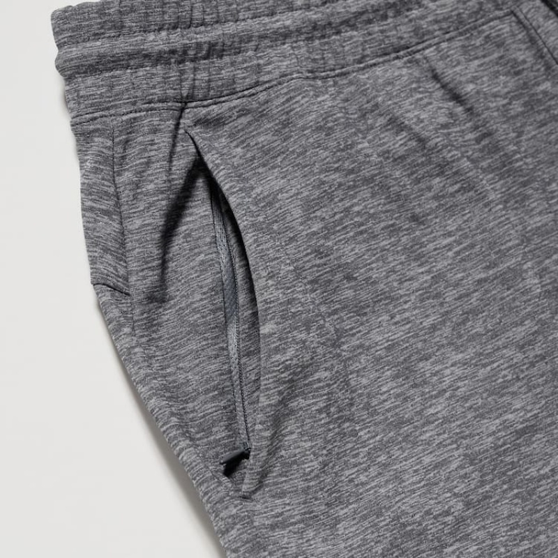 Men's Uniqlo Ultra Stretch Active (Long) Jogger Grey | QSYU-91487