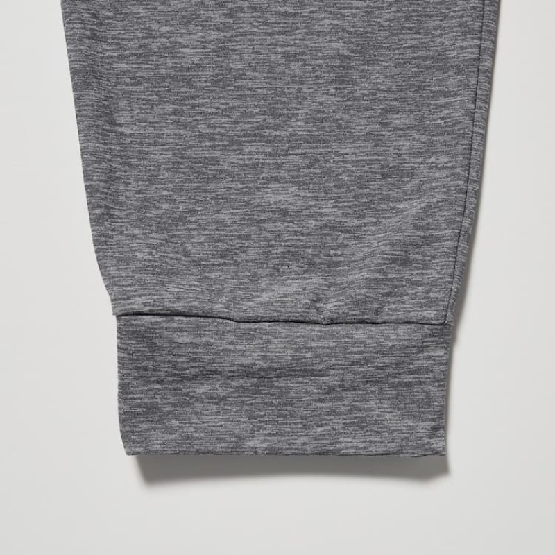 Men's Uniqlo Ultra Stretch Active (Long) Jogger Grey | QSYU-91487