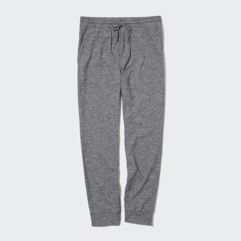 Men\'s Uniqlo Ultra Stretch Active (Long) Jogger Grey | QSYU-91487