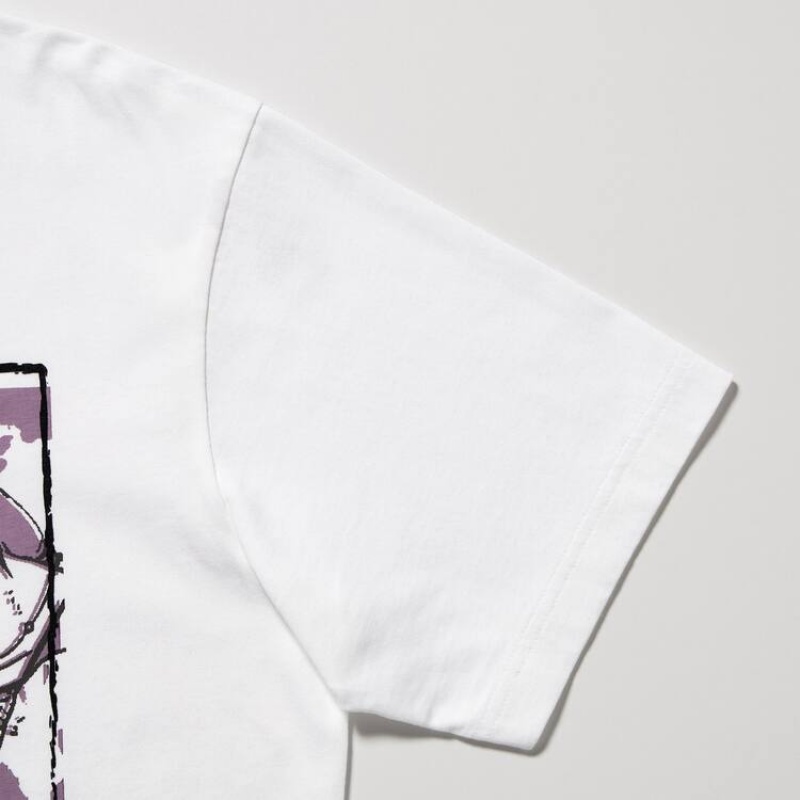 Men's Uniqlo Ut Archive Naruto Graphic T Shirts White | RYSH-65981