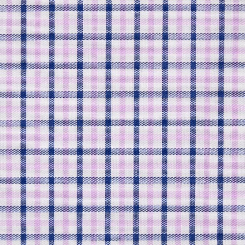 Men's Uniqlo Woven Checked Boxer Underwear Light Purple | QGED-79210