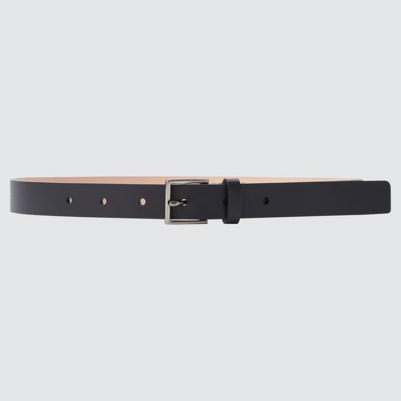 Women\'s Uniqlo (2021 Season) Belts Black | BGRM-93157