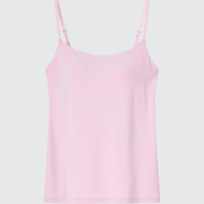 Women\'s Uniqlo Airism Camisole Loungewear Pink | HVSR-28359