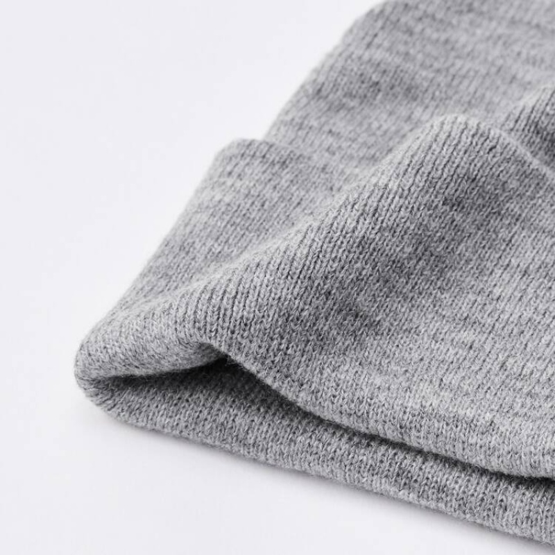 Women's Uniqlo Heattech Caps Grey | YZCU-42803