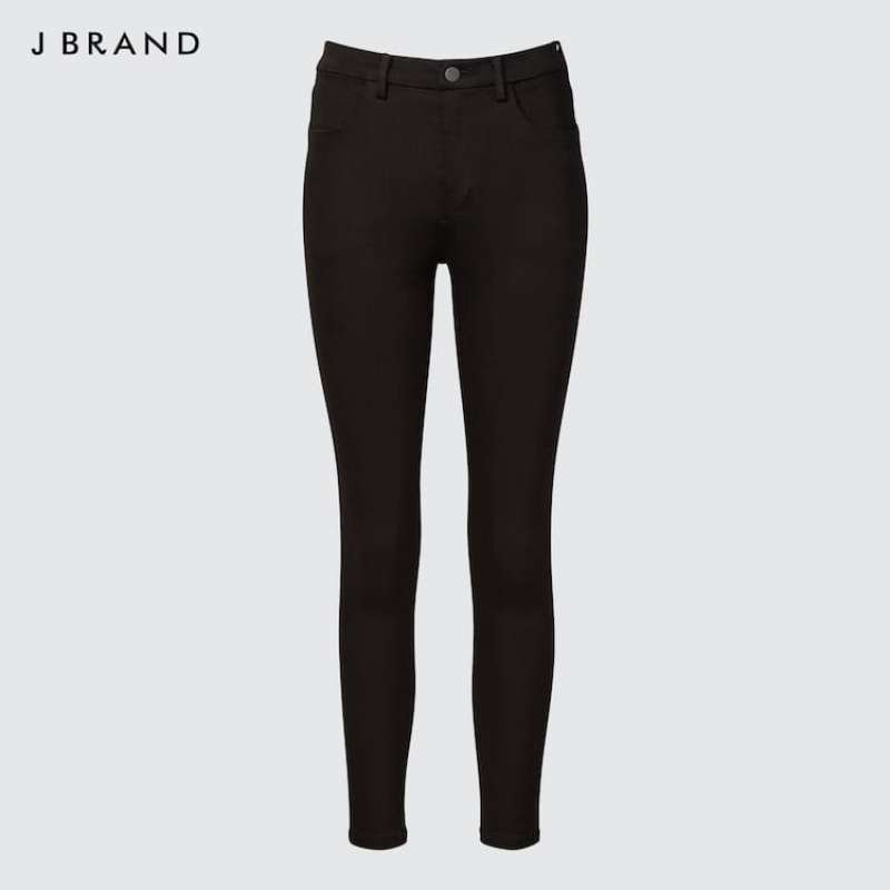 Women\'s Uniqlo Jnd Jeggings Trousers Black | BHIE-08239