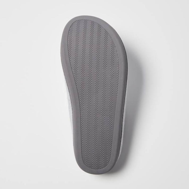 Women's Uniqlo Rubber Sole Slippers Grey | YKFC-52187