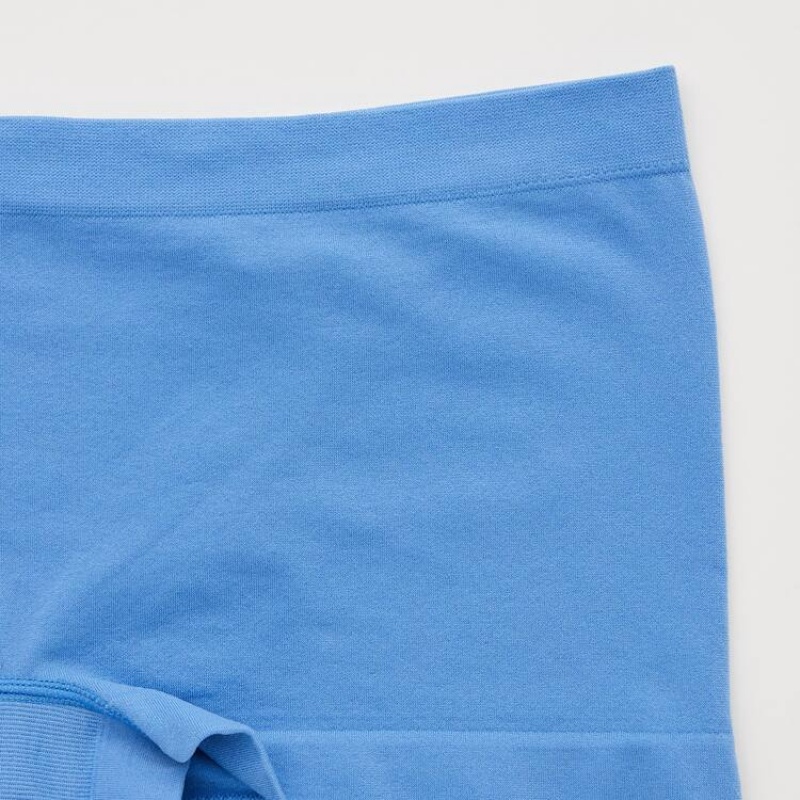 Women's Uniqlo Seamless Boy Underwear Blue | FUYA-72063