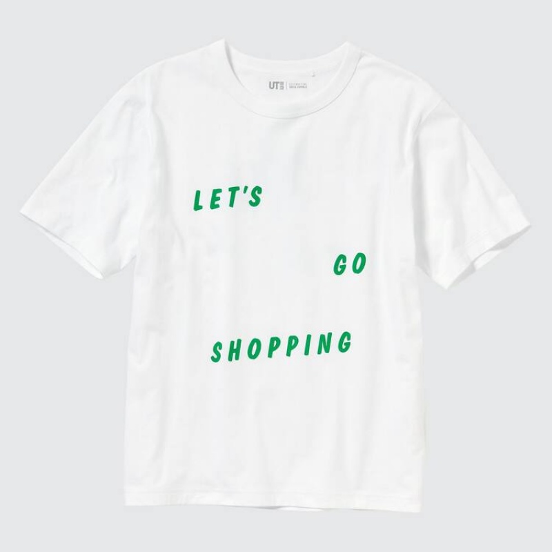 Women's Uniqlo Sofia Coppola Ut Graphic T Shirts White | AYXZ-21580