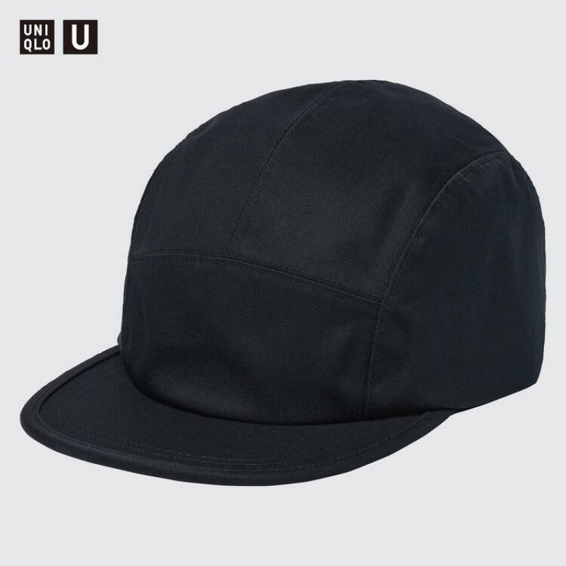 Women\'s Uniqlo U Blocktech Caps Black | CEXB-23457