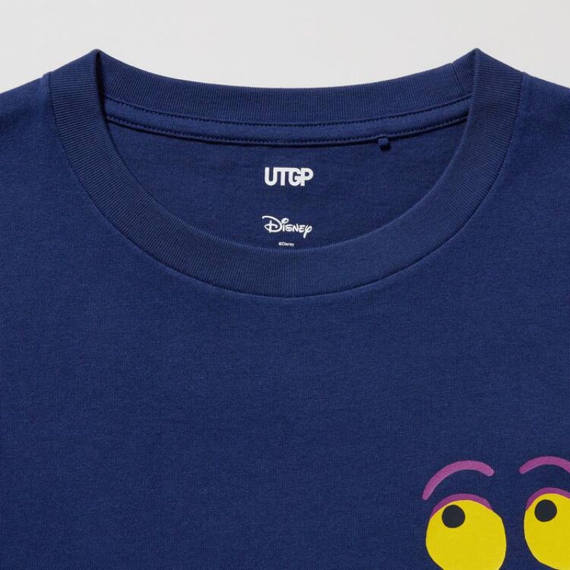 Women's Uniqlo Utgp2023 Mfa Ut Graphic T Shirts Navy | EXDW-70321