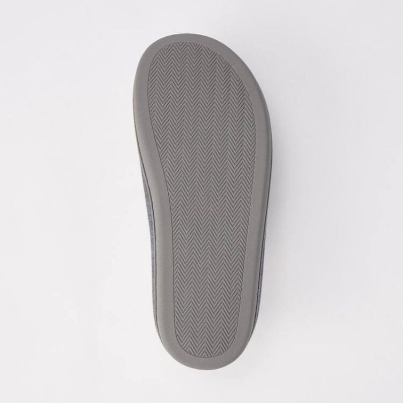 Women's Uniqlo Washable Slippers Dark Grey | PBMQ-06124