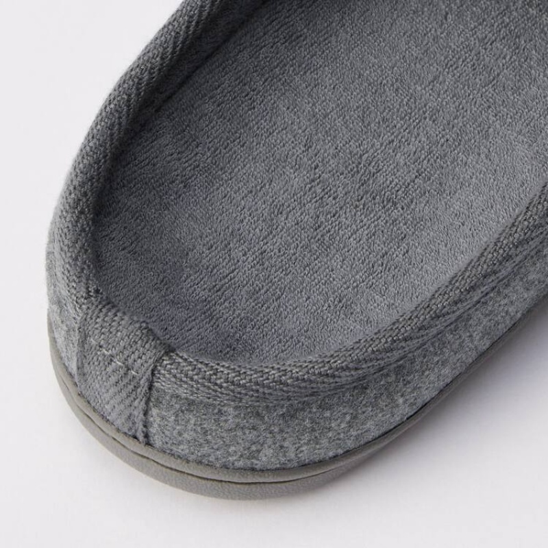 Women's Uniqlo Washable Slippers Dark Grey | PBMQ-06124