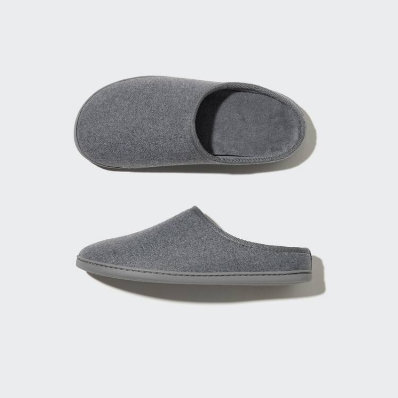 Women\'s Uniqlo Washable Slippers Dark Grey | PBMQ-06124